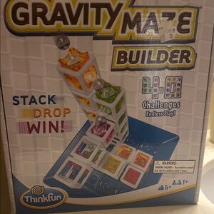 ThinkFun Gravity Maze Builder Marble Maze Game